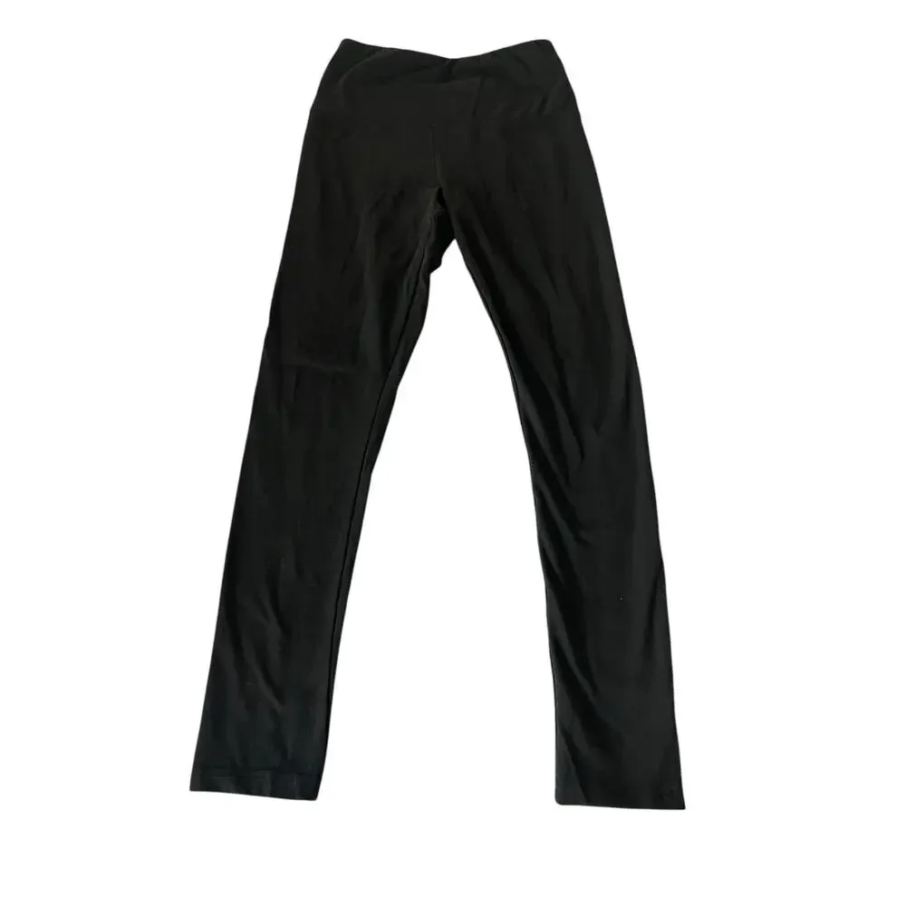 ShoSho Girls Black Fitted Pull-On Stretchy Leggings Youth Size Small